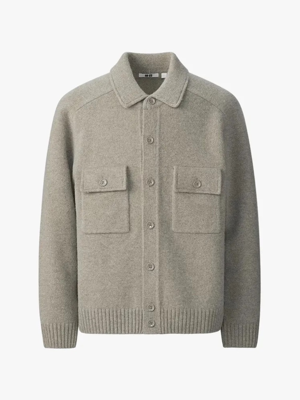 Uniqlo x Lemaire Lambswool Knitted Jacket Sweater Cardigan